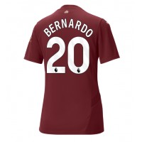 Fotballdrakt Dame Manchester City Bernardo Silva #20 Tredjedrakt 2024-25 Kortermet